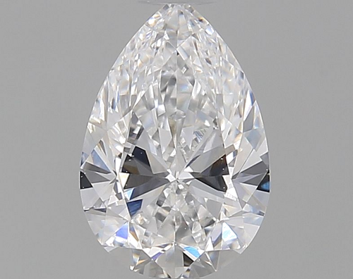 0.55 carat D-VS1 Natūralus Pear Deimantas (1)