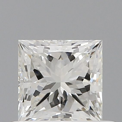0.5 carat I-VVS2 Natūralus Princess Deimantas (1)