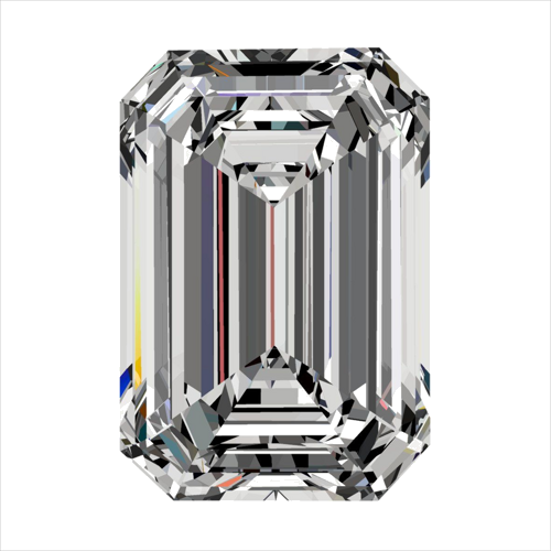 0.3 carat D-VVS1 Natūralus Emerald Deimantas (1)