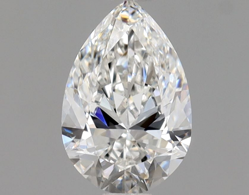 0.8 carat F-VS1 Natūralus Pear Deimantas (1)