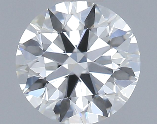 0.51 carat I-VVS1 Excellent cut Natūralus Round Deimantas (1)