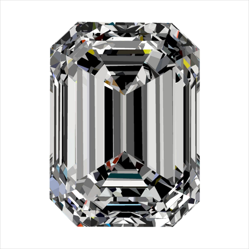 0.4 carat D-VVS1 Natūralus Emerald Deimantas (1)