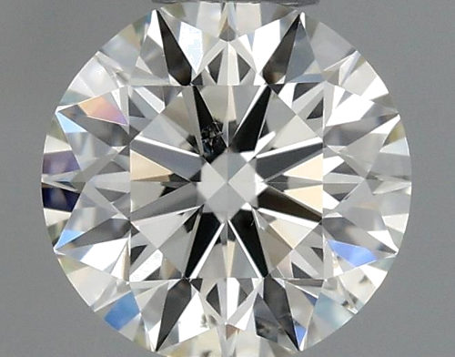 0.38 carat K-SI2 Excellent cut Natūralus Round Deimantas (1)