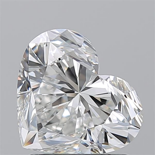 1.7 carat G-VVS1 Natūralus Heart Deimantas (1)