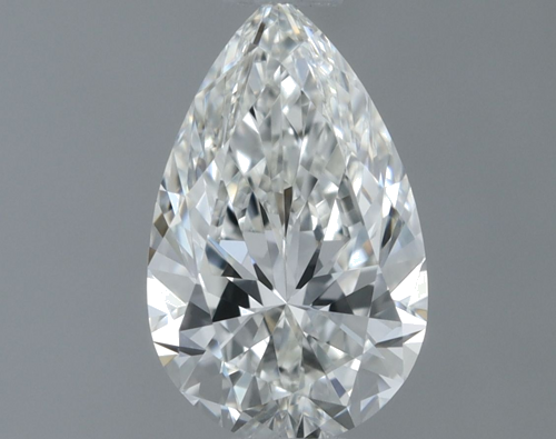 0.51 carat G-VVS1 Natūralus Pear Deimantas (1)