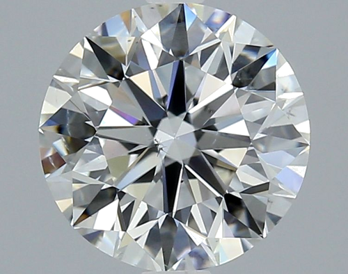 2.4 carat G-SI1 Excellent cut Natūralus Round Deimantas (1)