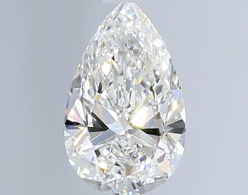 0.61 carat F-IF Natūralus Pear Deimantas (1)