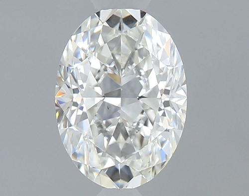 0.5 carat G-VS2 Natūralus Oval Deimantas (1)