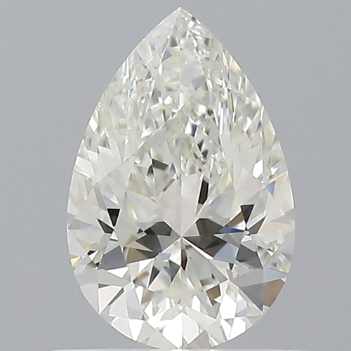 0.61 carat I-VVS2 Natūralus Pear Deimantas (1)