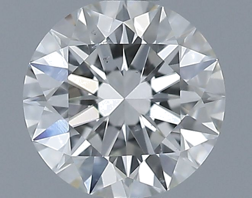 0.51 carat I-SI1 Excellent cut Natūralus Round Deimantas (1)