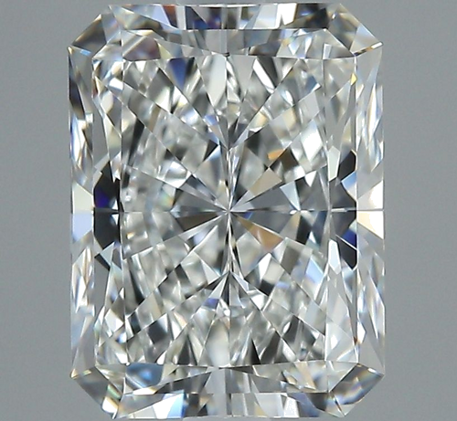 3.01 carat G-VVS1 Natūralus Radiant Deimantas (1)