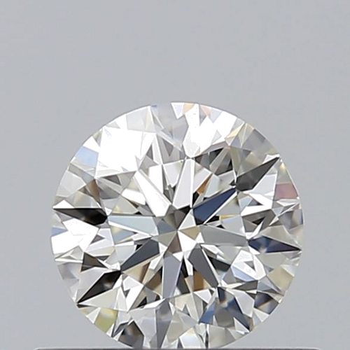 0.5 carat H-VVS2 Excellent cut Natūralus Round Deimantas (1)
