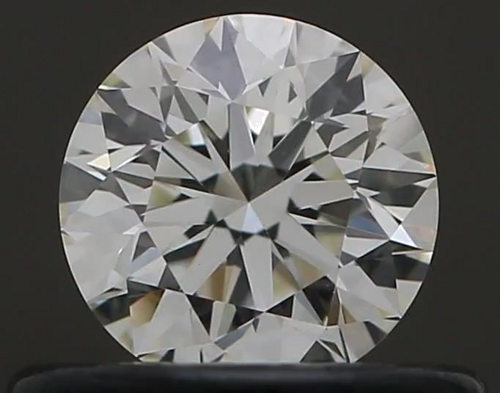 0.39 carat J-VVS2 Excellent cut Natūralus Round Deimantas (1)