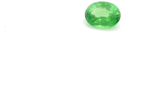 0.42 carat GREEN Oval Garnet (1)