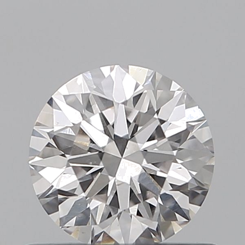 0.6 carat Faint  Pink-SI1 GD cut Natūralus Round Deimantas (1)