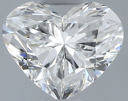 0.5 carat G-VS2 Natūralus Heart Deimantas (1)