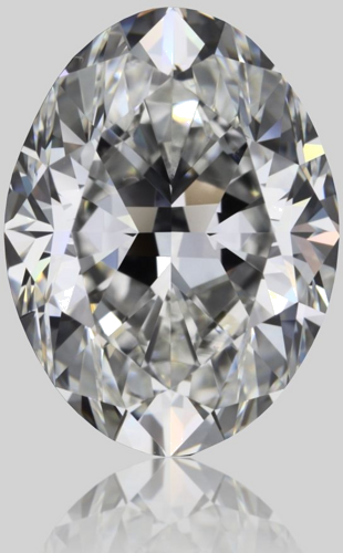 1.51 carat F-VVS2 Natūralus Oval Deimantas (1)