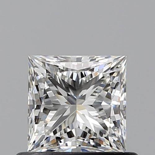 0.6 carat H-VVS1 Natūralus Princess Deimantas (1)