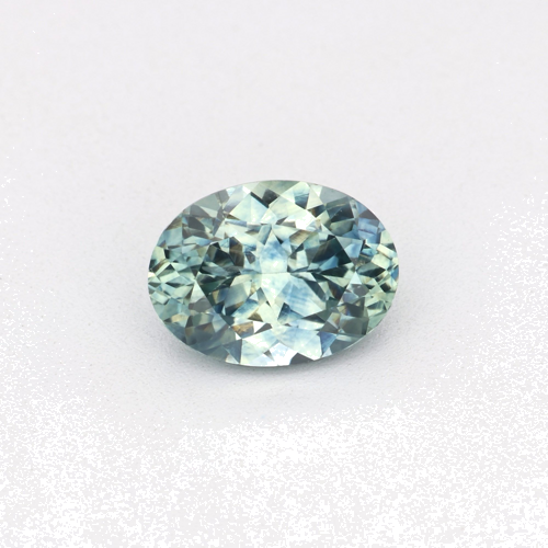 0.98 carat GREEN Oval Safyras (1)