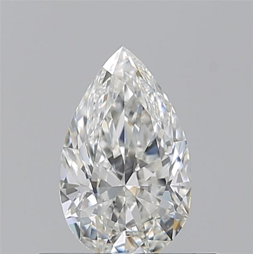 0.5 carat G-IF Natūralus Pear Deimantas (1)