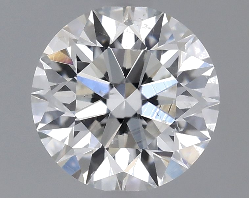 0.51 carat G-SI2 Excellent cut Natūralus Round Deimantas (1)