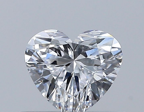 0.38 carat D-VS1 Natūralus Heart Deimantas (1)
