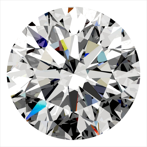 0.32 carat G-VVS1 Excellent cut Natūralus Round Deimantas (1)