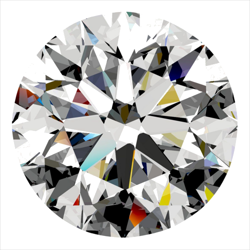0.33 carat F-VS1 Excellent cut Natūralus Round Deimantas (1)