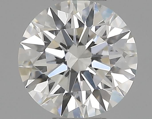 0.33 carat G-VVS2 Excellent cut Natūralus Round Deimantas (1)