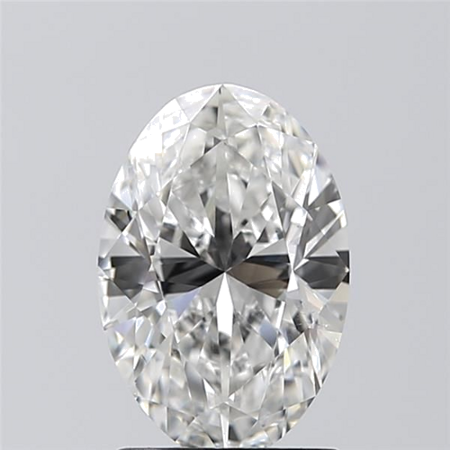 1.5 carat F-SI1 Natūralus Oval Deimantas (1)