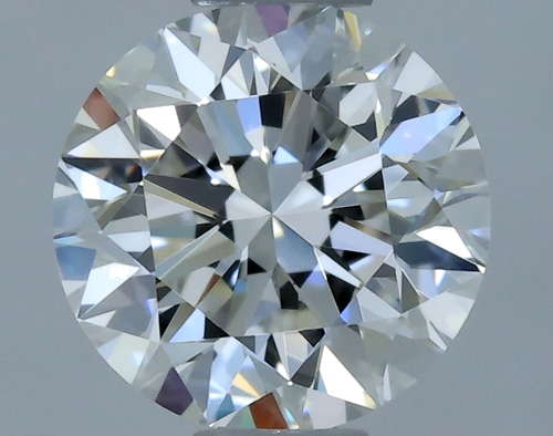 0.5 carat I-IF Very Good cut Natūralus Round Deimantas (1)