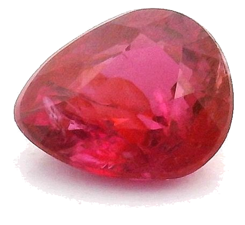 0.38 carat RED Pear Rubinas (1)