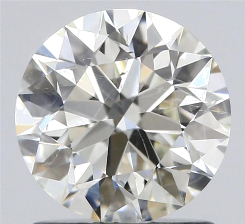 1.08 carat K-SI2 Excellent cut Natūralus Round Deimantas (1)
