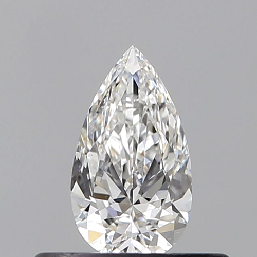 0.3 carat F-VS1 Natūralus Pear Deimantas (1)