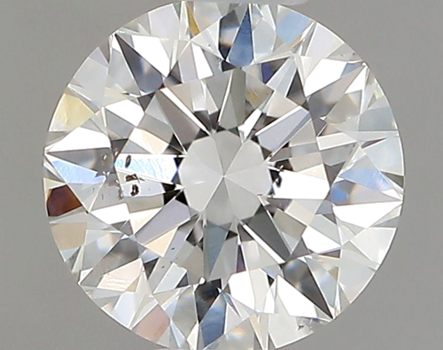 0.4 carat F-SI2 Very Good cut Natūralus Round Deimantas (1)