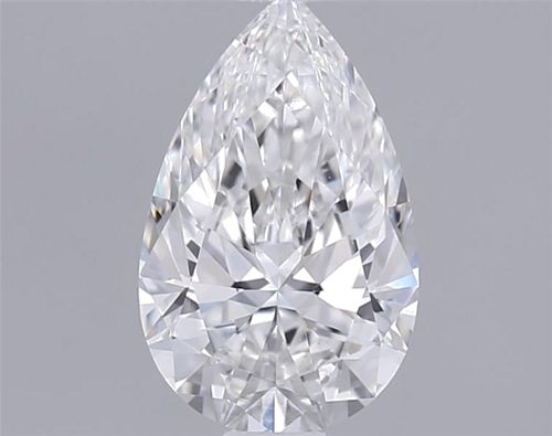 0.71 carat F-VVS2 Natūralus Pear Deimantas (1)