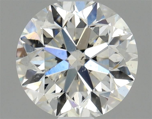 0.5 carat H-SI2 Very Good cut Natūralus Round Deimantas (1)