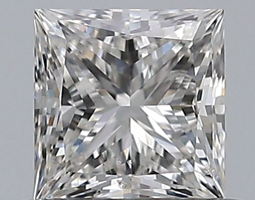0.5 carat G-SI2 Natūralus Princess Deimantas (1)