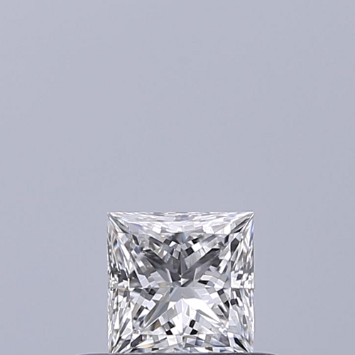 0.32 carat D-VVS1 Natūralus Princess Deimantas (1)