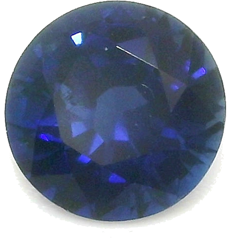 0.68 carat BLUE Round Safyras (1)
