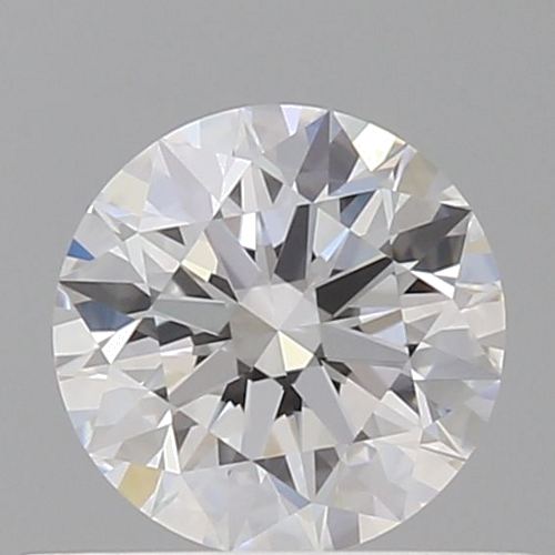 0.53 carat D-VVS1 Excellent cut Natūralus Round Deimantas (1)