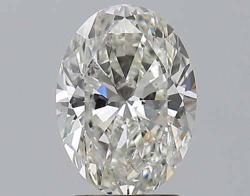 2.52 carat H-SI2 Natūralus Oval Deimantas (1)