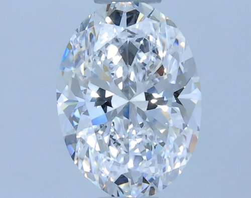 0.51 carat D-VS2 Natūralus Oval Deimantas (1)