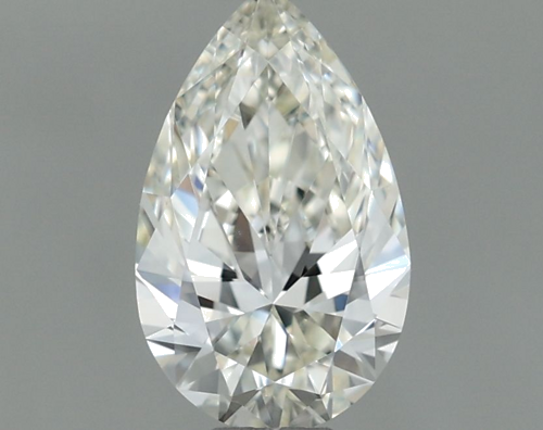 0.5 carat K-VVS2 Natūralus Pear Deimantas (1)