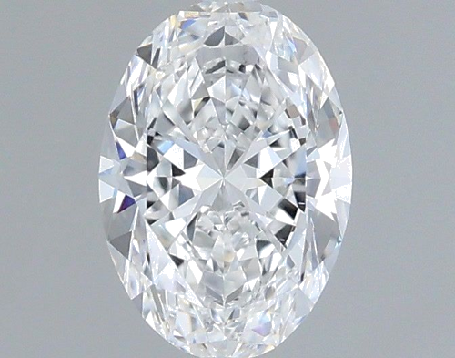 0.5 carat D-VS1 Natūralus Oval Deimantas (1)