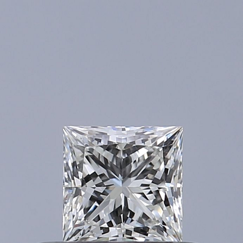 0.35 carat F-VVS1 Natūralus Princess Deimantas (1)