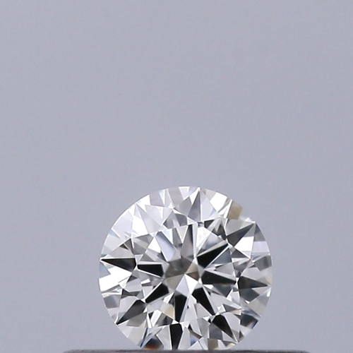 0.19 carat F-VVS2 Excellent cut Natūralus Round Deimantas (1)