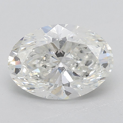1.5 carat H-SI2 Natūralus Oval Deimantas (1)