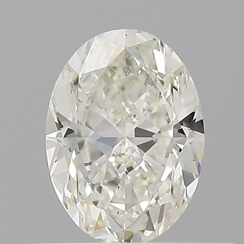 0.5 carat I-SI1 Natūralus Oval Deimantas (1)