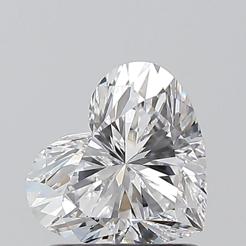 1.02 carat D-VS1 Natūralus Heart Deimantas (1)